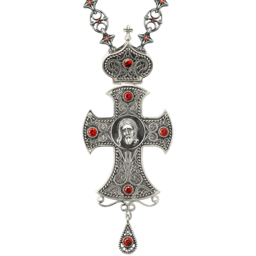 2.10.0173лр/44лр Крест латунный с цепью