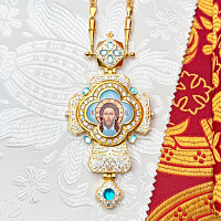 2.10.0417лп-2/1лп Крест наперсный в позолоте