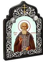 2.78.0815л И.н.латунная Святой преподобный Сергий Радонежский