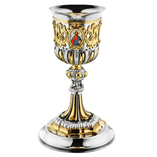 2.7.0525клфр-18 Потир комбинированный на 0,5 л со съемной чашей