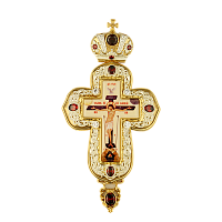2.10.0235лп-2 Крест наперсный в позолоте