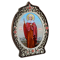 2.78.0988л И.н.латунная Святая мученица Дарья