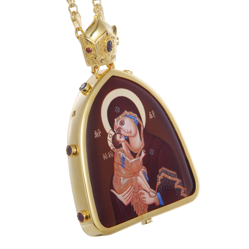 2.7.1895лп-2/1лп Панагия в позолоте фото 4