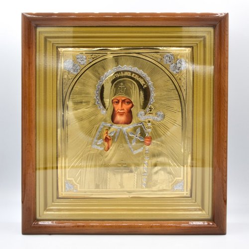 2.14.0166лп Икона настенная - святитель Митрофан Воронежский