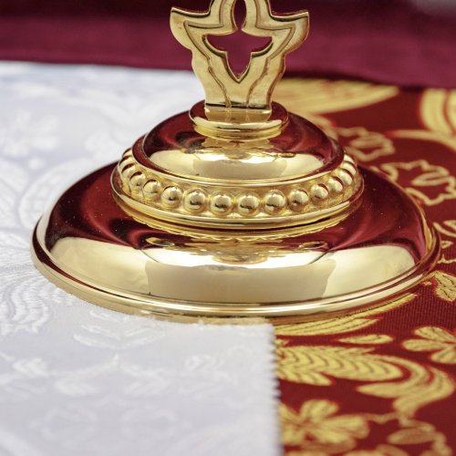 2.7.2871лп Лампада напрестольная в позолоте фото 6