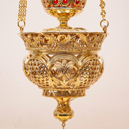 2.7.1846лп/1849лп Лампада подвесная латунная фото 3