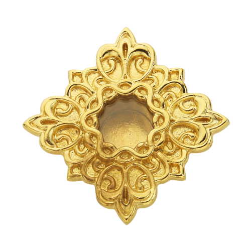 2.7.0618лп Мощевик латунный в позолоте 2.7.0618лп Мощевик латунный в позолоте