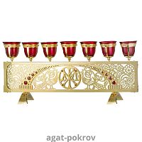 2.7.2540лп Семисвечник напрестольный