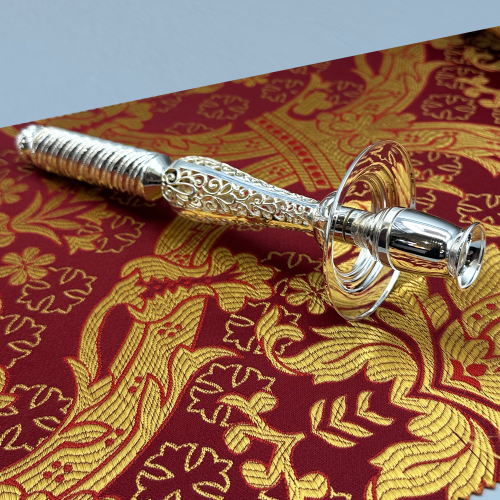 2.7.1297л Подсвечник ручной латунный