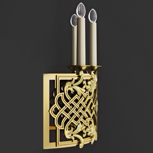 5.7.2976лм Бра церковное на 3 свечи фото 4 5.7.2976лм Бра церковное на 3 свечи фото 4