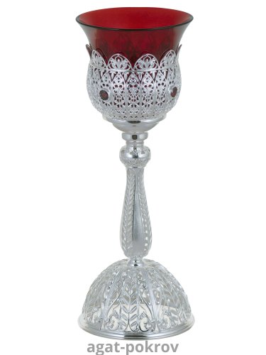 2.7.0943л Лампада латунная в серебрении 2.7.0943л Лампада латунная в серебрении