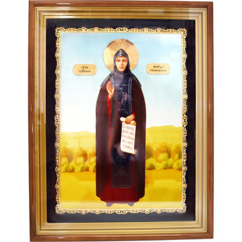 2.14.0177лп-0115 Икона настенная - святая преподобная Манефа Гомельская 2.14.0177лп-0115 Икона настенная - святая преподобная Манефа Гомельская