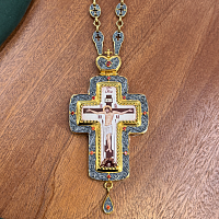 2.10.0284лпр-2/80лпр Крест наперсный в позолоте