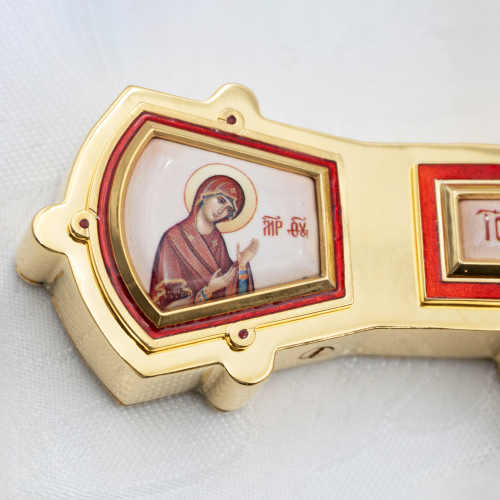 2.7.2898лпэ-2 Крест напрестольный латунный в позолоте фото 8 2.7.2898лпэ-2 Крест напрестольный латунный в позолоте фото 8