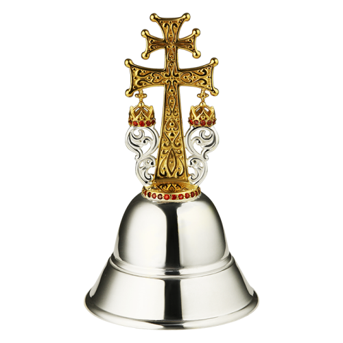 2.13.0204лф Колокольчик латунный с фрагментальной позолотой 2.13.0204лф Колокольчик латунный с фрагментальной позолотой