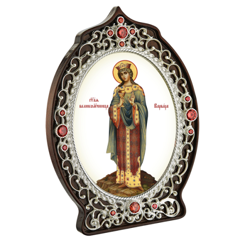 2.78.0984л И.н. латунная Святая великомученица Варвара 2.78.0984л И.н. латунная Святая великомученица Варвара