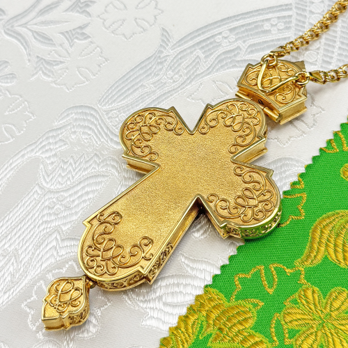 2.10.0365лп/1лп Крест наперсный в позолоте фото 6 2.10.0365лп/1лп Крест наперсный в позолоте фото 6