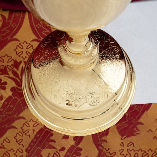 2.7.1814лп Потир в позолоте на 1л фото 2