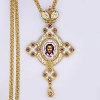 2.10.0429лп-2/1лп Крест наперсный в позолоте