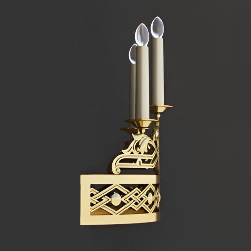 5.7.2974лм Бра церковное на 3 свечи фото 5 5.7.2974лм Бра церковное на 3 свечи фото 5