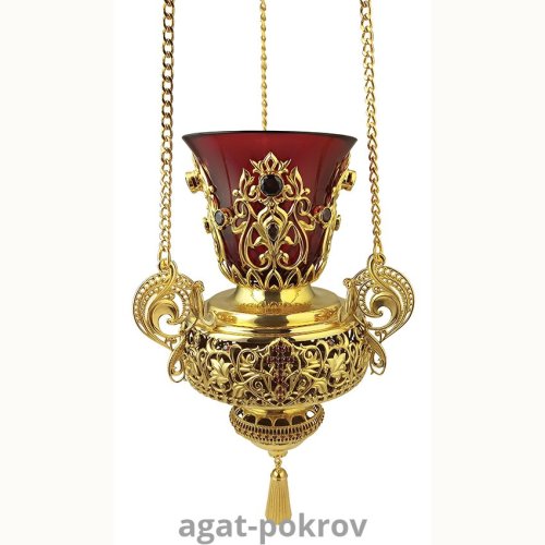 2.7.1936лп Лампада латунная в позолоте 2.7.1936лп Лампада латунная в позолоте