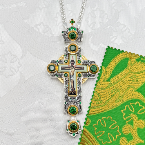 2.10.0268лфр-2/1л Крест наперсный 2.10.0268лфр-2/1л Крест наперсный