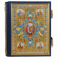 2.7.2282лп-2-М Евангелие напрестольное в позолоте