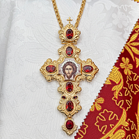 2.10.0387лп-2/1лп Крест наперсный в позолоте