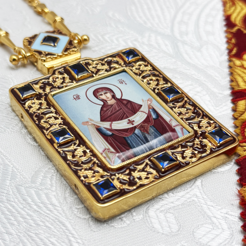 2.7.2516лп-2/64лп-М Панагия в позолоте фото 2 2.7.2516лп-2/64лп-М Панагия в позолоте фото 2