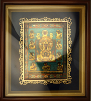 2.14.0134лп Икона настенная - Богородица Знамение Курско-Коренная