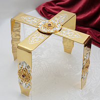 2.7.2706лп Звездица латунная в позолоте и серебрении