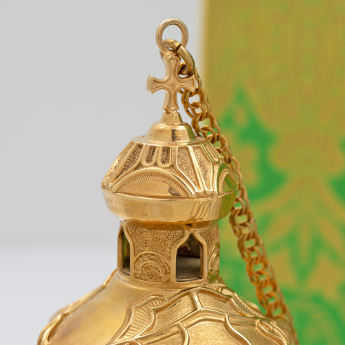 2.7.0932лп Кадило латунное в позолоте фото 5 2.7.0932лп Кадило латунное в позолоте фото 5