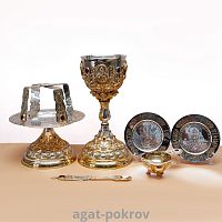 2.7.1566клф-К/7 Евхаристический набор с потиром на 1,0 л