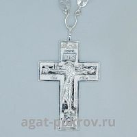 2.10.0090л/23л Крест латунный с цепью