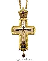 2.10.0548лп-2/1лп Крест наперсный в позолоте