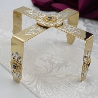 2.7.1709лп Звездица латунная в позолоте