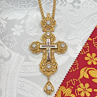 2.10.0348лп-2/1лп Крест наперсный в позолоте