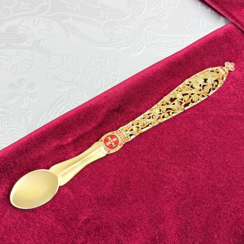 2.7.0724лп Лжица латунная в позолоте 2.7.0724лп Лжица латунная в позолоте