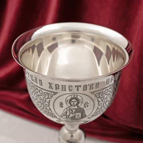 2.7.2795лр Потир на 0.25л в серебрении фото 3