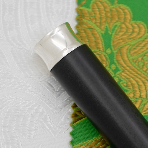 2.7.2980лр Посох латунный с патинированием в серебрении фото 3 2.7.2980лр Посох латунный с патинированием в серебрении фото 3