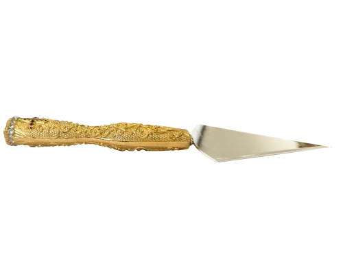 2.7.0566лп-8 Копие большое латунное со вставками в позолоте фото 2 2.7.0566лп-8 Копие большое латунное со вставками в позолоте фото 2