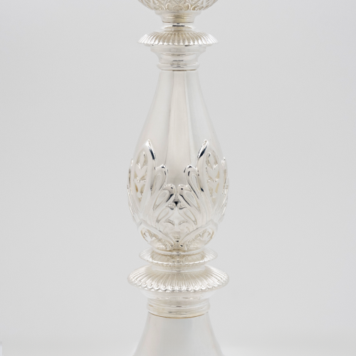 2.7.2653л Примикирий латунный с белыми камнями в серебрении фото 5 2.7.2653л Примикирий латунный с белыми камнями в серебрении фото 5