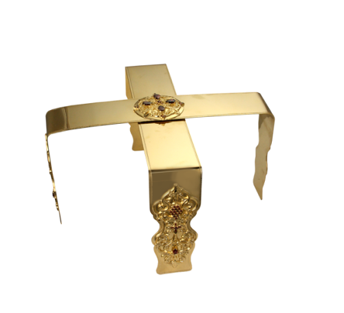 2.7.0961лп Звездица латунная в позолоте