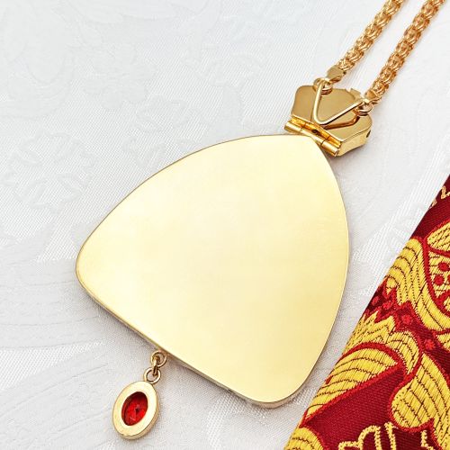 2.7.2303лп-18/1лп-М Панагия в позолоте фото 3 2.7.2303лп-18/1лп-М Панагия в позолоте фото 3