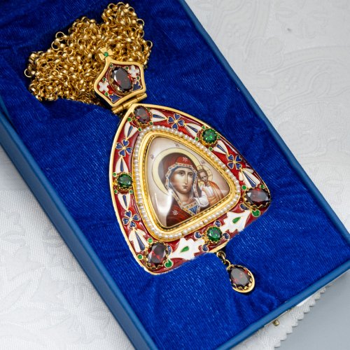 2.7.2303лп-18/112л-М Панагия в позолоте фото 6 2.7.2303лп-18/112л-М Панагия в позолоте фото 6