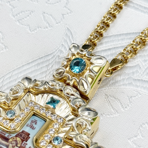 2.10.0465лф-2/1лп Крест наперсный фото 2