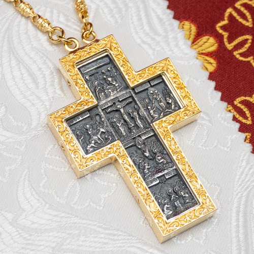 2.10.0682лпр/73лп Крест наперсный с цепью фото 2 2.10.0682лпр/73лп Крест наперсный с цепью фото 2