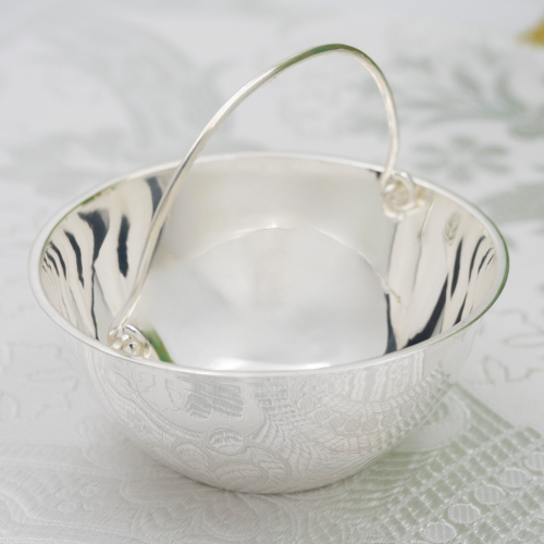 2.7.2961лр Кадило латунное с патинированием в серебрении фото 6