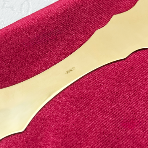 2.7.0005лп Лжица латунная в позолоте фото 5 2.7.0005лп Лжица латунная в позолоте фото 5