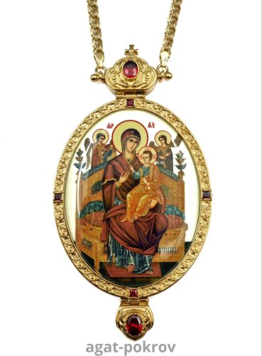 2.7.2230лп-2/1лп Панагия латунная 2.7.2230лп-2/1лп Панагия латунная